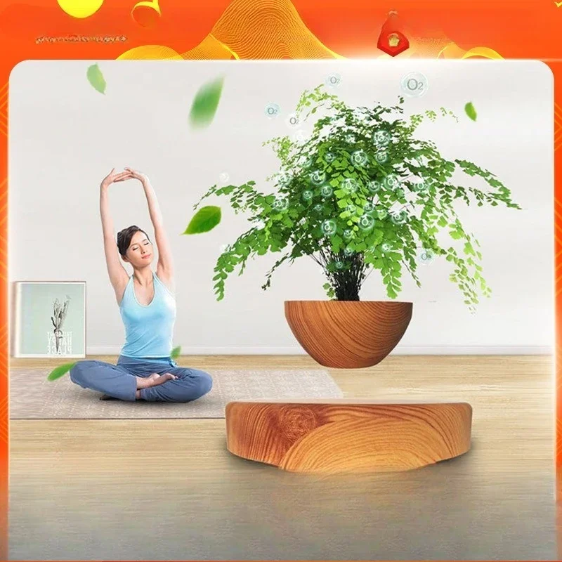 

Maglev potted plants wholesale plants, creative bonsai simulation ornament