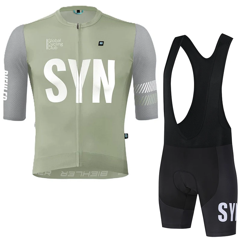 

SYN men's cycling suit set summer cycling top road bike jersey conjunto de ciclismo