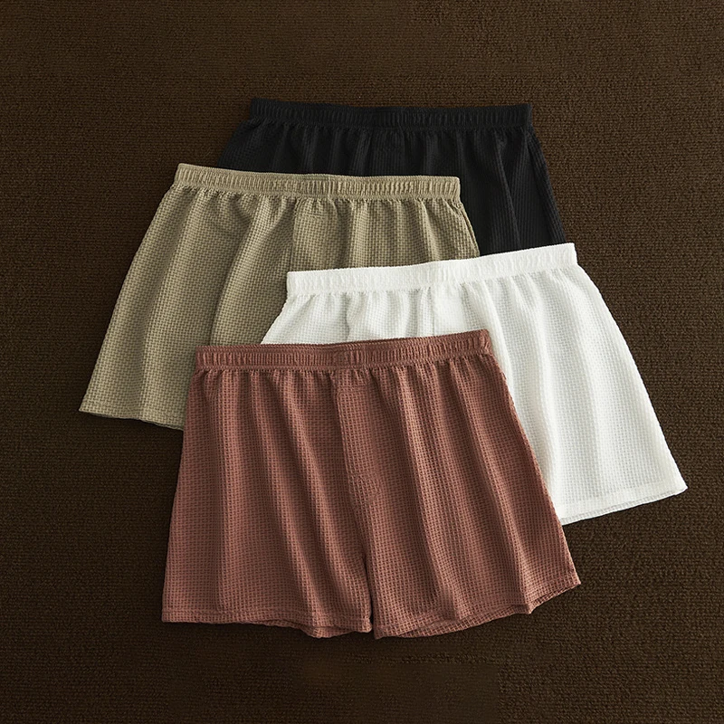 Large Size Men Arrow Pants Ice Silk Solid Color Breathable Panties Man Loose Thin Underpants Comfortable Sleeping Underwear - Image 6