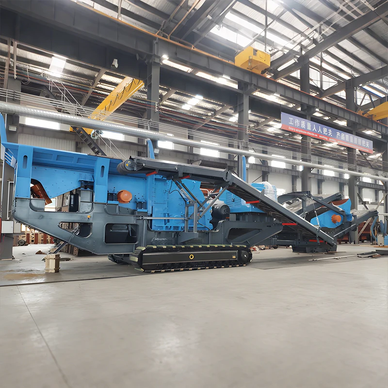Customized Mobile Stone Aggregate Production Plant Mobile Impact Crusher Station Mobile Coal Crusher and Screen Plant Price