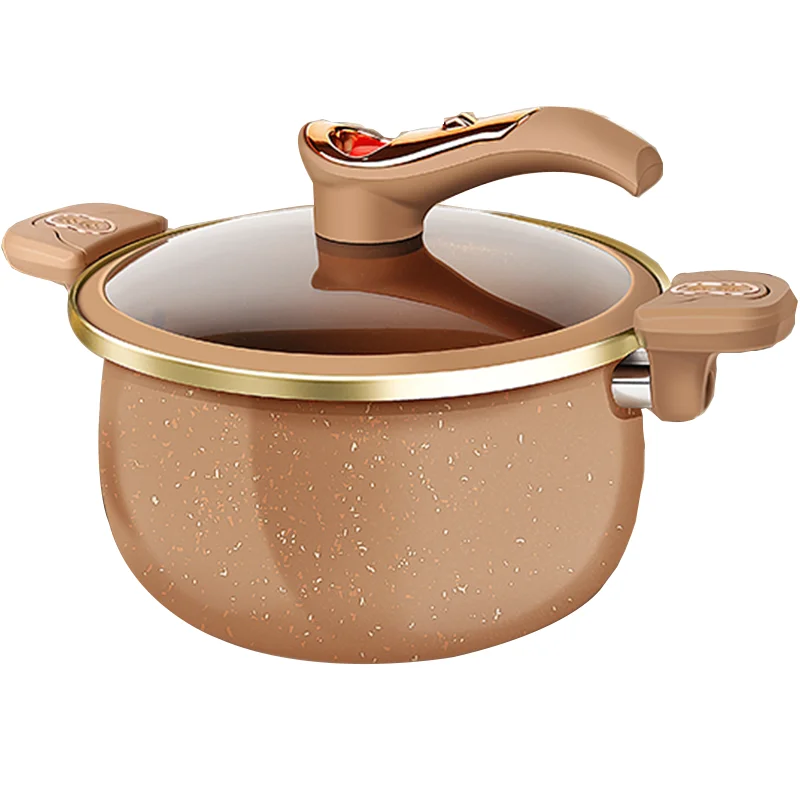 Ceramic micro-pressure pot soup pot clay casserole household cooking pot non-stick pot stew soup pot gas stove induction cooker