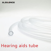 100cm/pcs Transparent Sound guide tube DIY earphone In-ear Monitors BTE Hearing Aid BTE Hearing Aid Earmolds 3mm*2mm，2.5*1.5，2*1