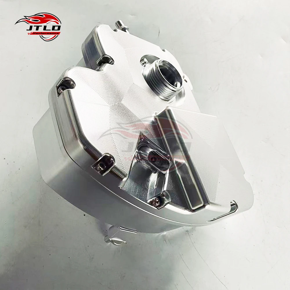 Reinforced Silver Aluminum Coolant Tank/Reservoir For 2018+ BMW F90 M5 - Upgraded Expansion Tank, Improved Heat Dissipation