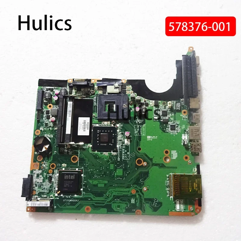 Hulics Used LAPTOP Motherboard FOR HP Pavilion DV6 DV6-1000 Mainboard 578376-001 Main Board