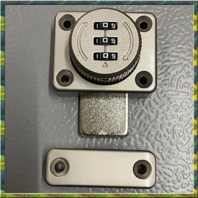 

ABGZ 2Pcs No Punchingcombination Lock Latch Bolt Latch Door Hitch Sliding Door Lock Open Door Lock Room Door Ecurity, Durable