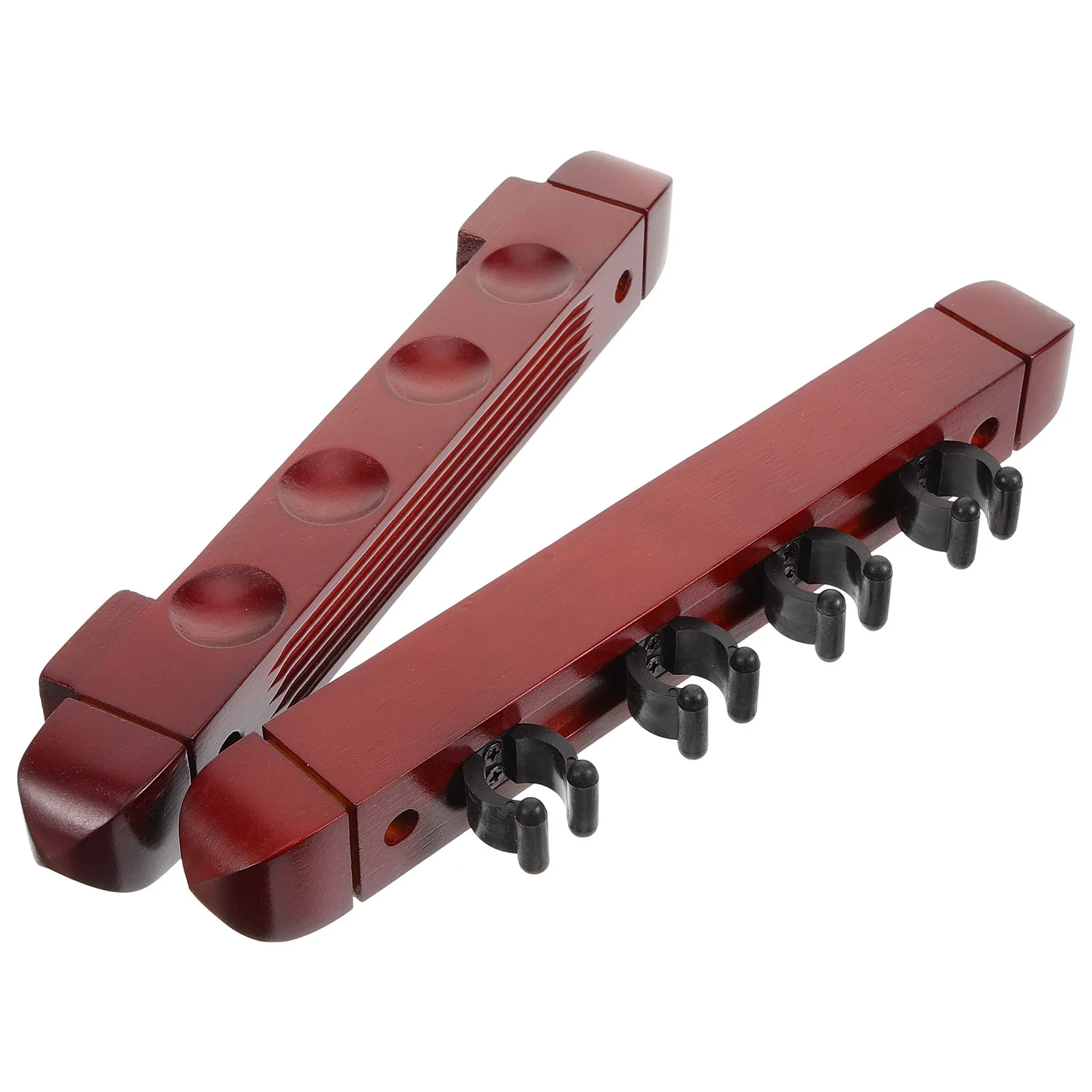 

Настенный деревянный держатель для бильярдных киев с несколькими слотами, прочная подставка-органайзер для киев, 1 комплект