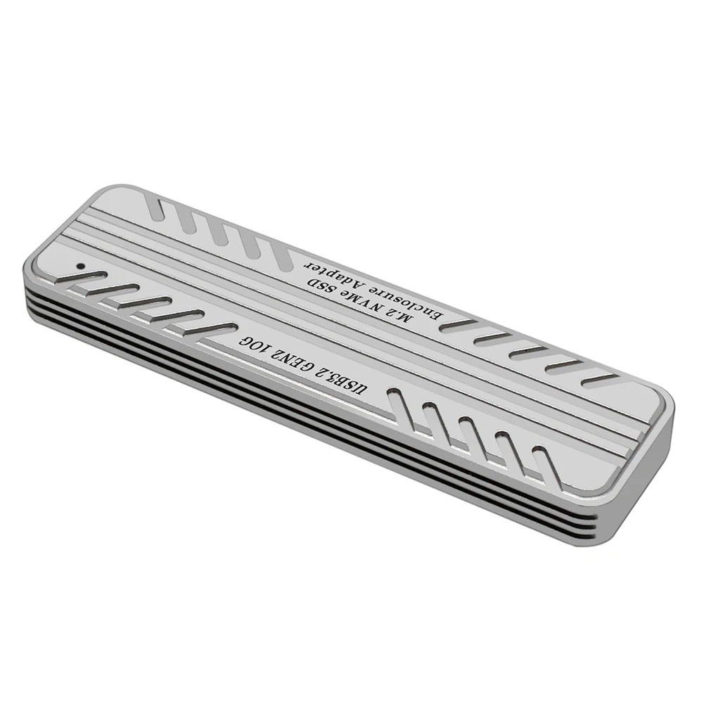 M.2 NVMe 솔리드 스테이트 드라이브 외부 인클로저 USB 3.2 Gen2 SSD 인클로저 어댑터 SSD 2230/2242/2260/2280용 솔리드 스테이트 드라이브