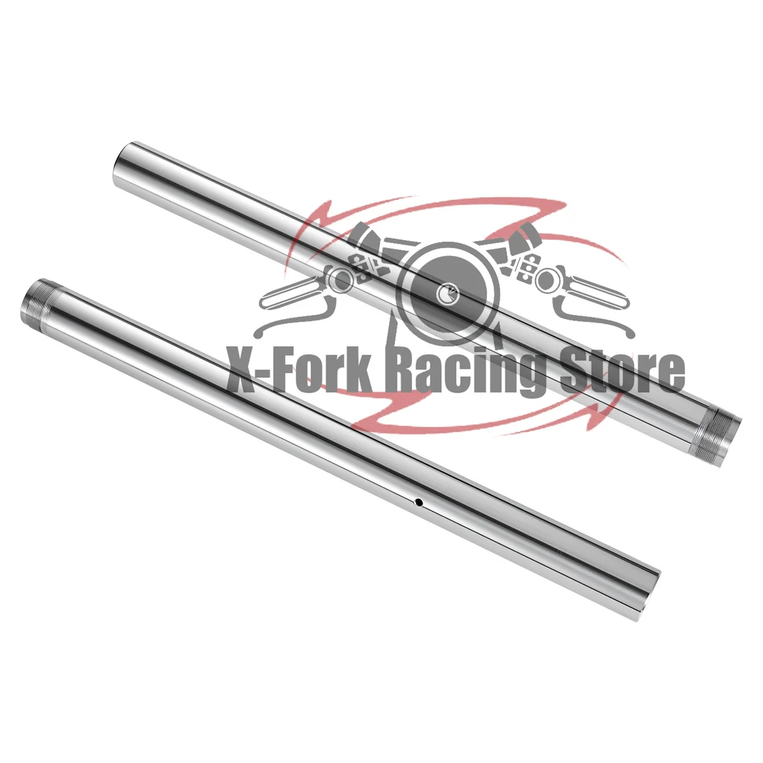 Front Fork Inner Tubes Pipes Pair For YAMAHA MT-01 MT01 2005-2009 43x555mm 5YU-23110-00-00 5YU-23120-00-00 Shock Fork Suspension