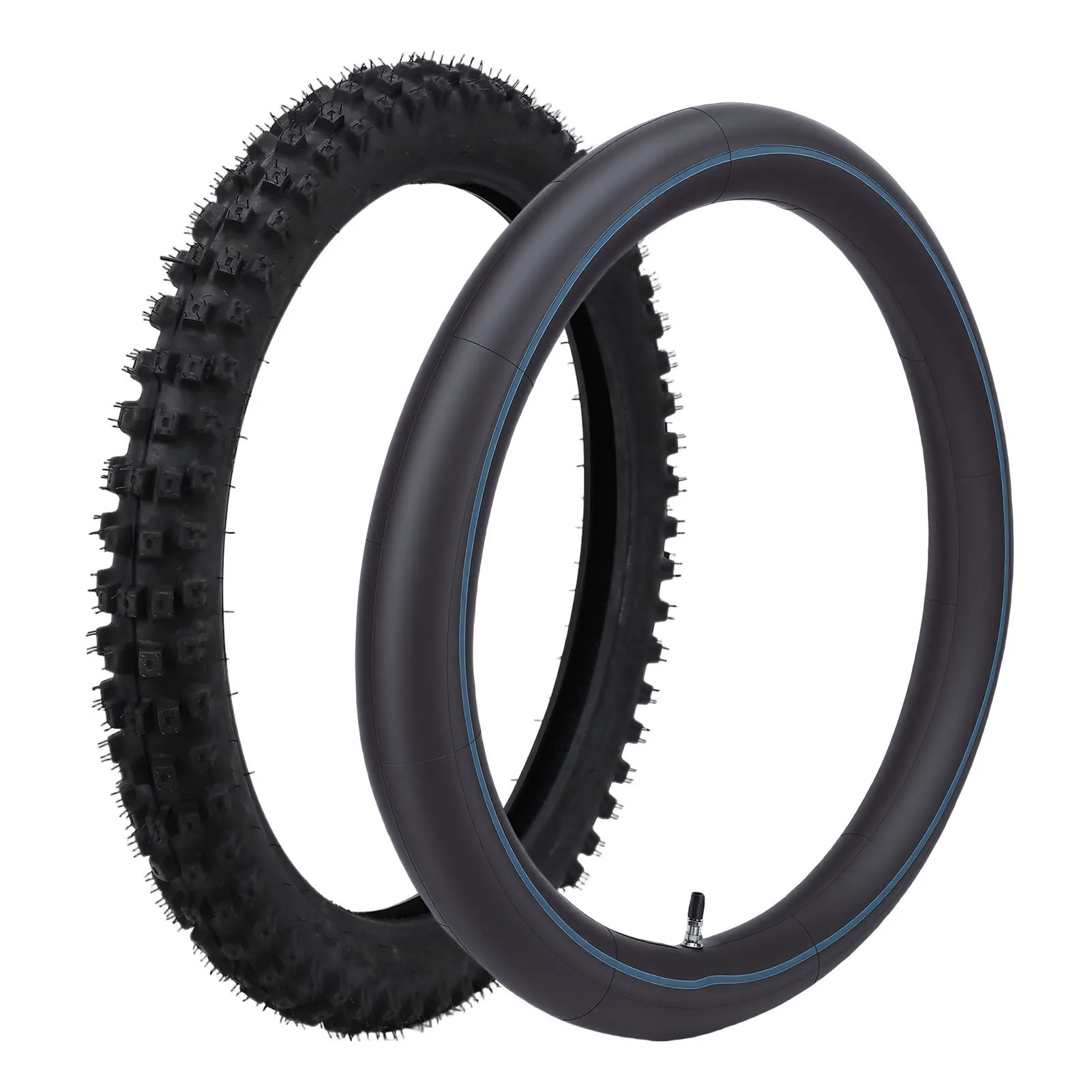 70/100-19 Tire Inner Tube Set 70/100-19 Tire Inner Tube Set Coarse  Pattern Rubber Replacement for Surron Light Bee X L1E