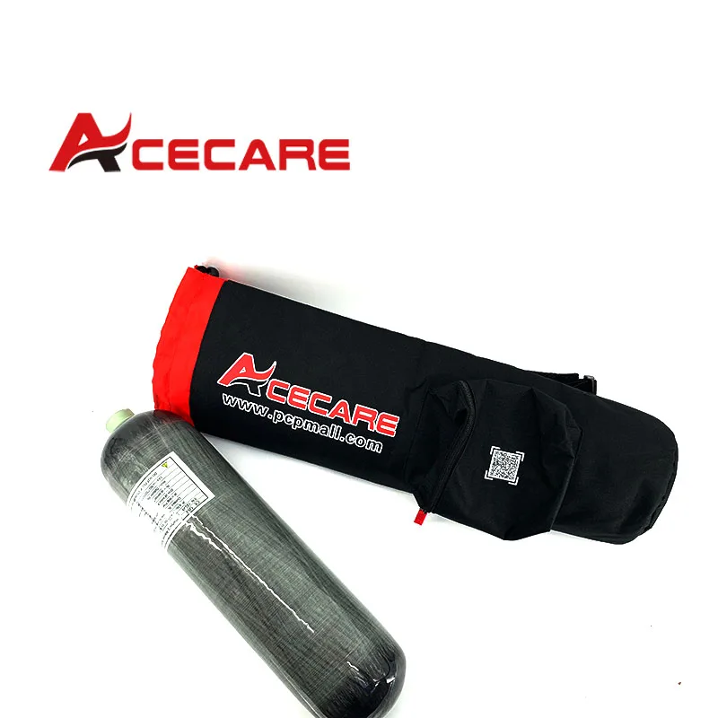 Acecare 6.8l ce certificou 4500psi 30mpa 300bar tanque de ar de alta pressão com saco do cilindro