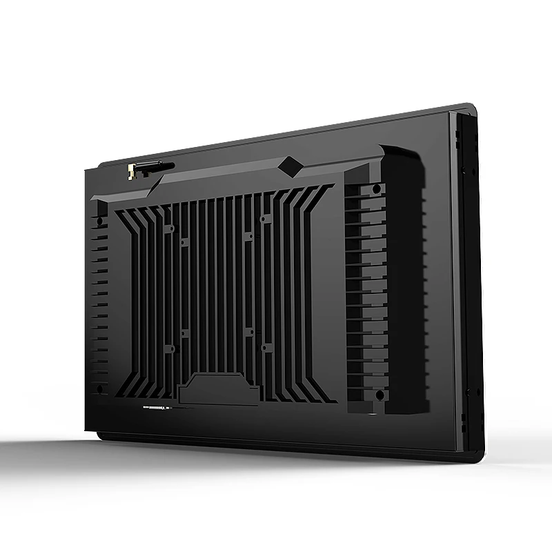 Monitor LCD Táctil Industrial con Carcasa Metálica, Pantalla Táctil IP65 Resistente al Agua de 15/15.6/17/18.5/21.5 Pulgadas, VGA, HDMI, RJ45, PCAP