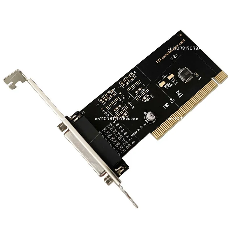 PCI To 25-pin LPT Parallel Port Card Printer Interface WCH Domestic Chip, Support WIN11, Support Small Chassis