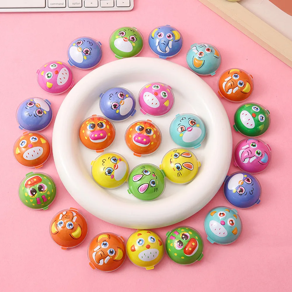 12/24 Pcs Mini Semi-Circle Animal Back Rider for Kids Birthday Party Gifts Pinata Gift Bags Christmas Stockings Filling Prizes