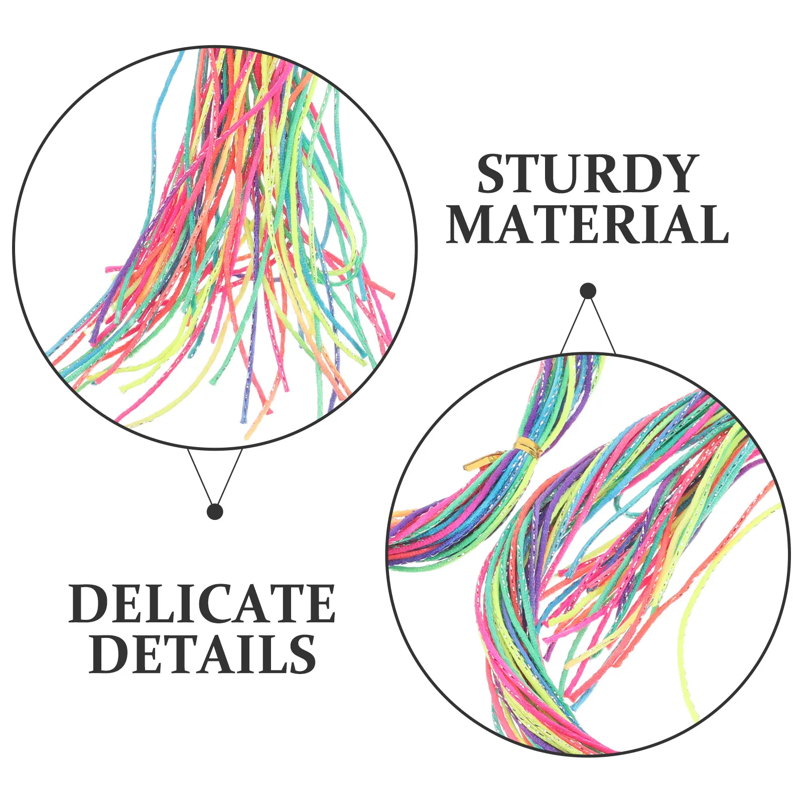 120Pcs Hair Strings for Braids Colorful Multi Hair Wrap Ribbon Braid Accessories for Girls Women DIY Styling Braid Accessories