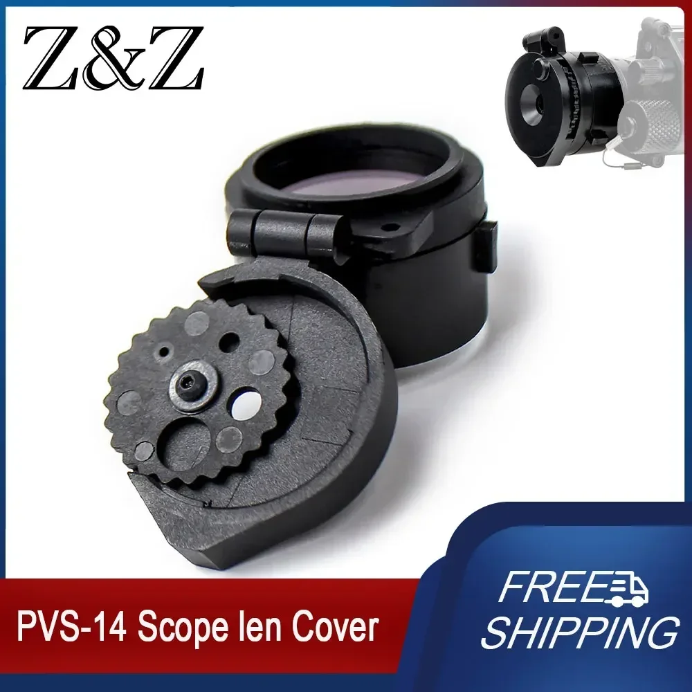 Adjustable Scope Cap For PVS14/31/18 Night Vision NVG Protection Focusing Cover