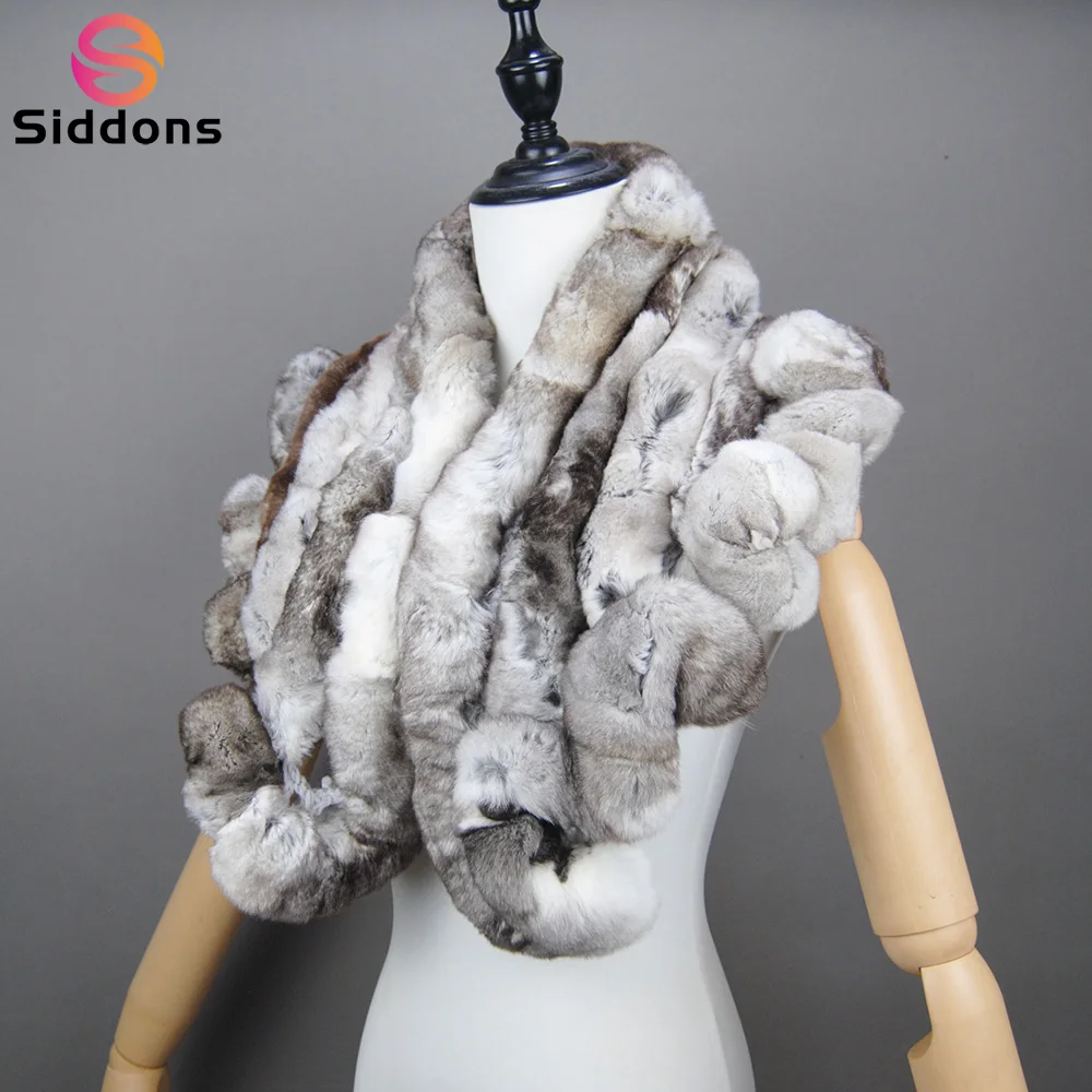 

Женский зимний стильный двусторонний утолщенный меховой шарф, накидка, модная шаль из натурального меха кролика рекс, теплый защитный шарф для девочек