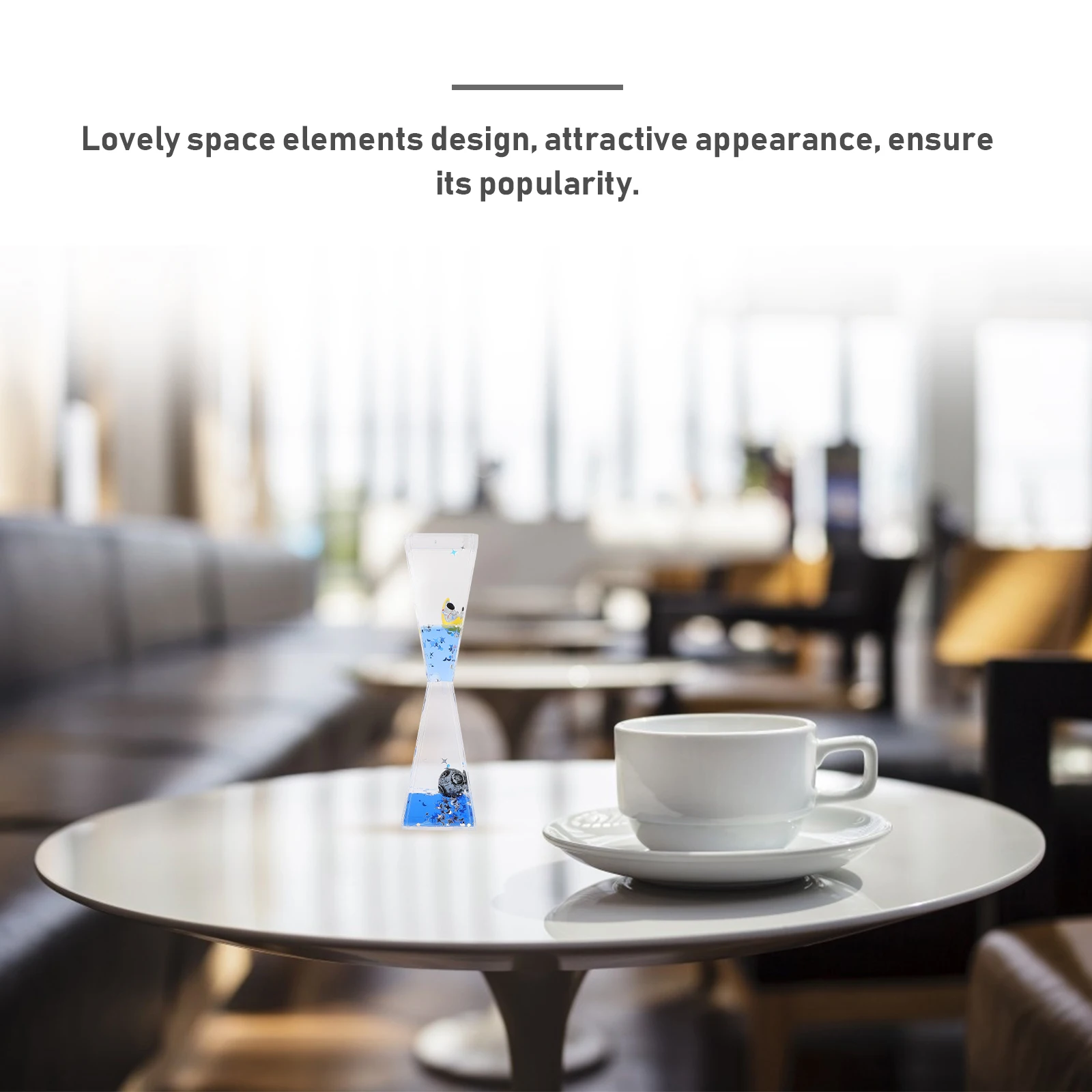 

1Pcs Outer Space Astronaut Liquid Home Decor Spaceman Theme Long Term Use Gift Friends Family Office Restaurant Art