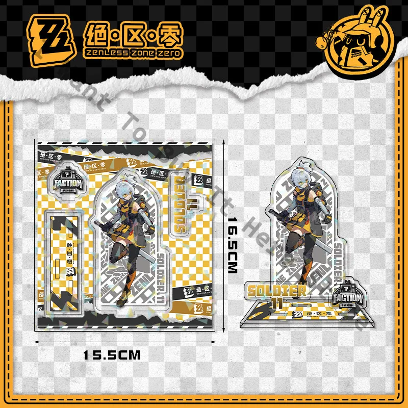 Anime Zenless Zone Zero Von Lycaon Nicole Demara Anby  Hoshimi Miyabi Ellen Joe Corin Wickes Cosplay Acrylic Standing Sign