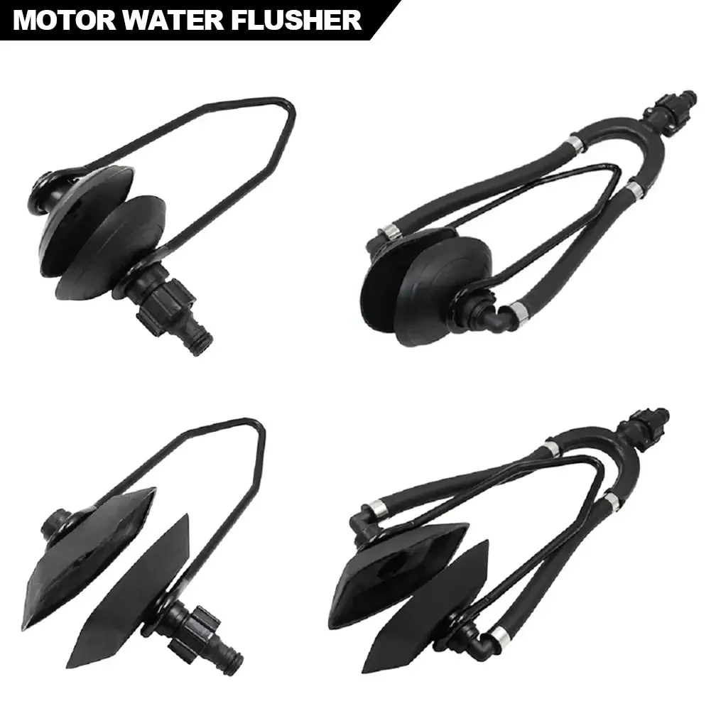 Universal Outboard Motor Water Flusher for Boats Flush Away Sand Salt Motor Flusher for Marine Boats Large Rectangular Ear Muffs