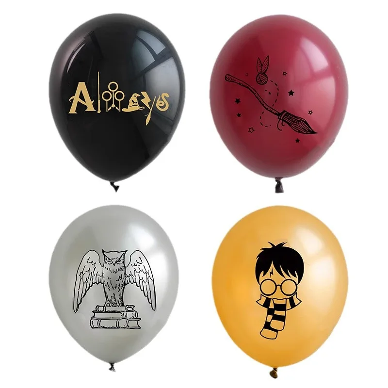 Harry Potter themed Latex Balloon Set Party Supplies Boy Birthday Party Baby Shower Party Decorations Kid Toys Classic Toy