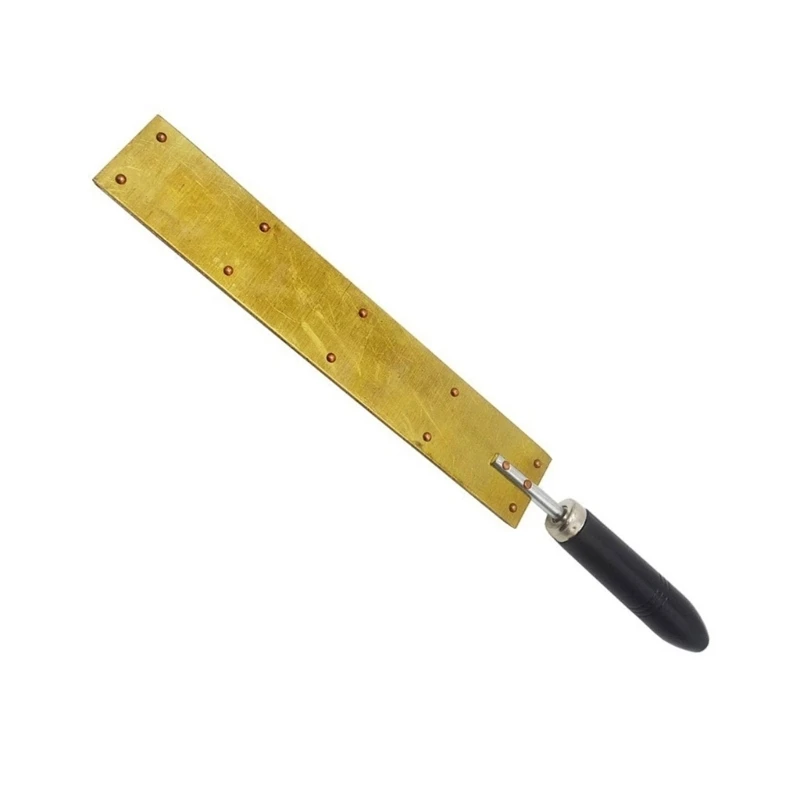  Physics Lab Equipment Bimetallic Metal Strips Thermal Expansion Comparison Tool Copper Iron Alloy With Plastic Handle