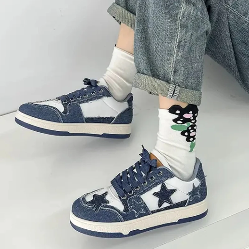 2023 Summer Women\'s Sneakers New Thick Bottom Patchwork Color Ladies Casual Shoes Fashion Anti-slip Womens Shoes Designer Shoes