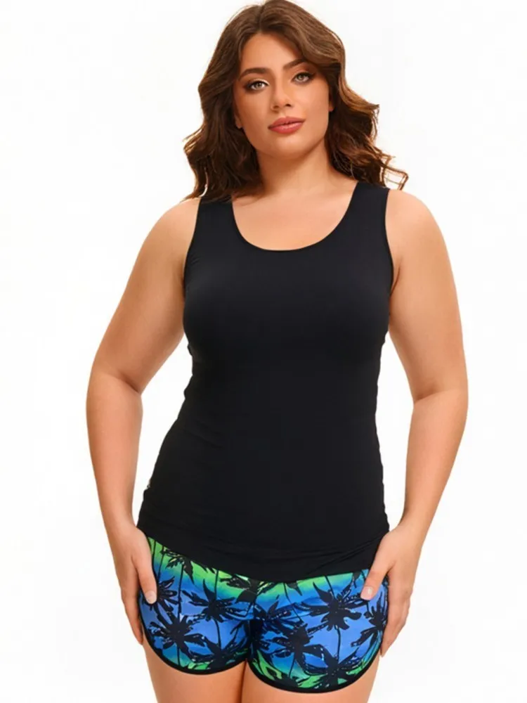 

Плюс размер бикини с высокой талией женский пуш-ап большой размер купальник летний Mujer большой размер купальник с контролем живота комплекты бикини