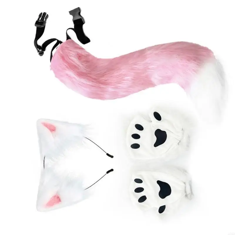 270D Additional Polyester Furry Footwear Detailed Plan Halloween Costuming Essential