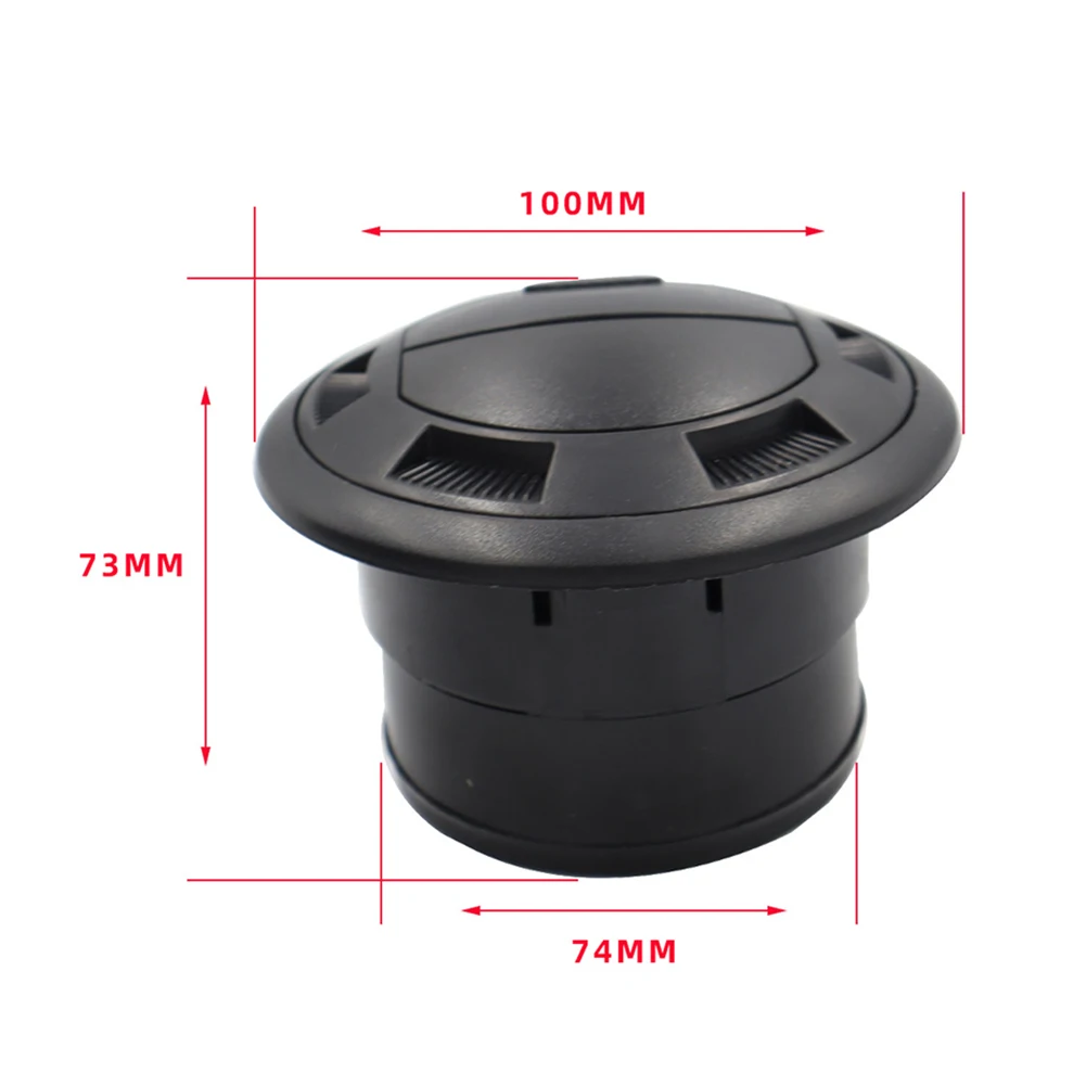 Air Outlet Cover Closeable Rotatable 75mm Air Outlet Vent Fit For Webasto And for eberspacher Heater Car Accessories
