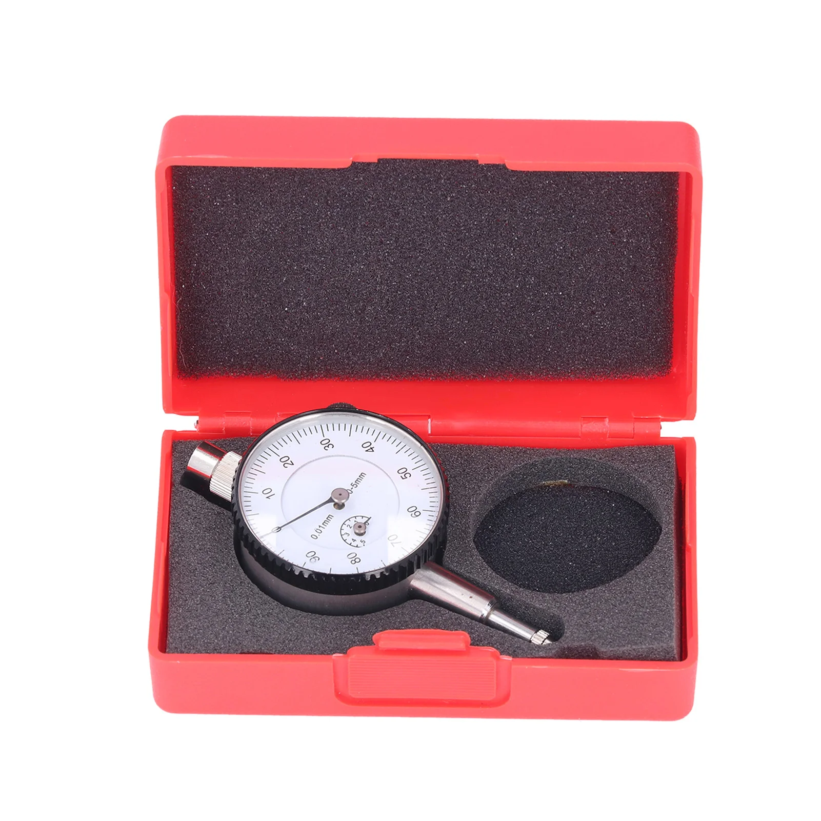 

Accuracy Dial Indicator Aluminum Alloy Dial Test Gauge Adjustable Control Arm Maintenance 0-5mm Range 0.01mm Measuring Tool