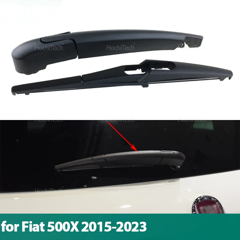 High Quality Rear Windshield Wiper Arm and Blade for Fiat 500X 2015-2023 68398864AA Car Window Windscreen Car Accessories