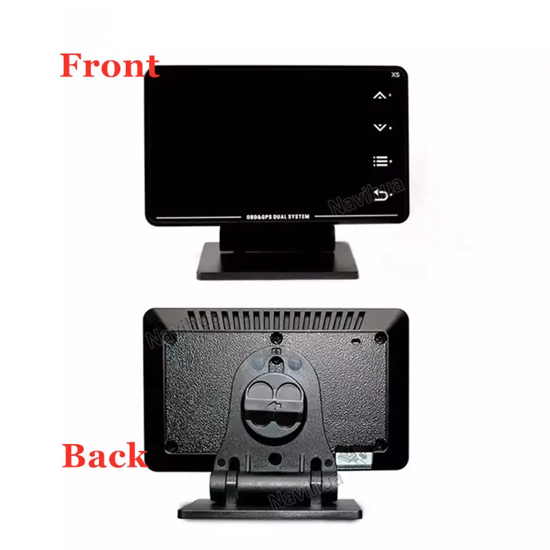 LUFI XS Racing LCD Gauge OBD GPS Water Temperature Turbine Oil Temperature G Value Gyroscope Alarm multi-function Meter