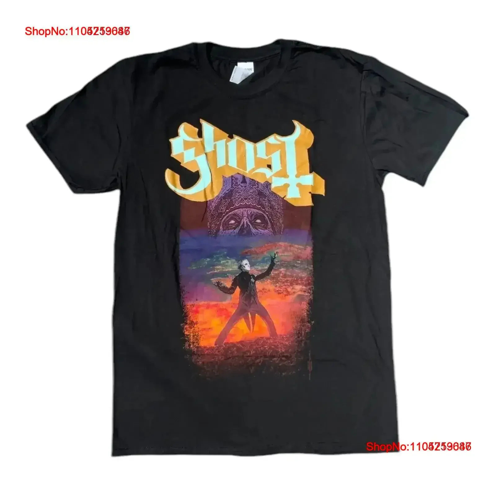 Camiseta Ghost the Band oficial MEDIUM Admat Adamat vintage ropa de calle lavada moda transpirable ropa de diseñador vintage