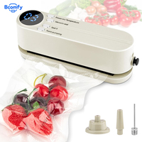 Vacuum Sealer Portable Mini Vacuum Packing Machine for Food USB Rechargeable Wireless Food Vacuum Machine Handheld Vacuum Sealer