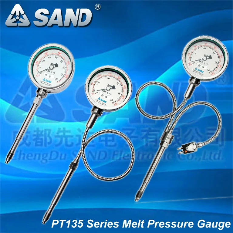 Extrusion melt pressure gauges PT135c