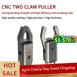 Automatic Puller LLQ-W16/20/25/32  LLQ-D20/25/32 Feeder CNC two Claws Sqaure Round Bar Puller Clipper Back-Pull Extractor Lathes