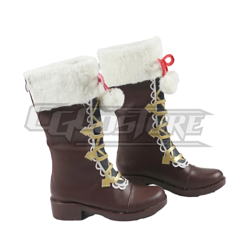 THE IDOLM@STER CINDERELLA GIRLS Uzuki Cosplay Schuhe für Männer Unisex Anime Charakter Kostüme Schuhe ACS-6426