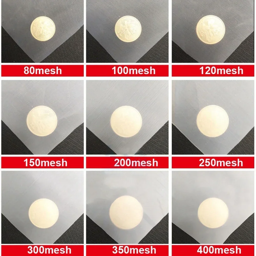 Nylon Filter Cloth 280 Mesh / In 50 Micron Gauze Water Soybeans Paint Screen Coffee Wine Net Fabric Industrial filter Mesh