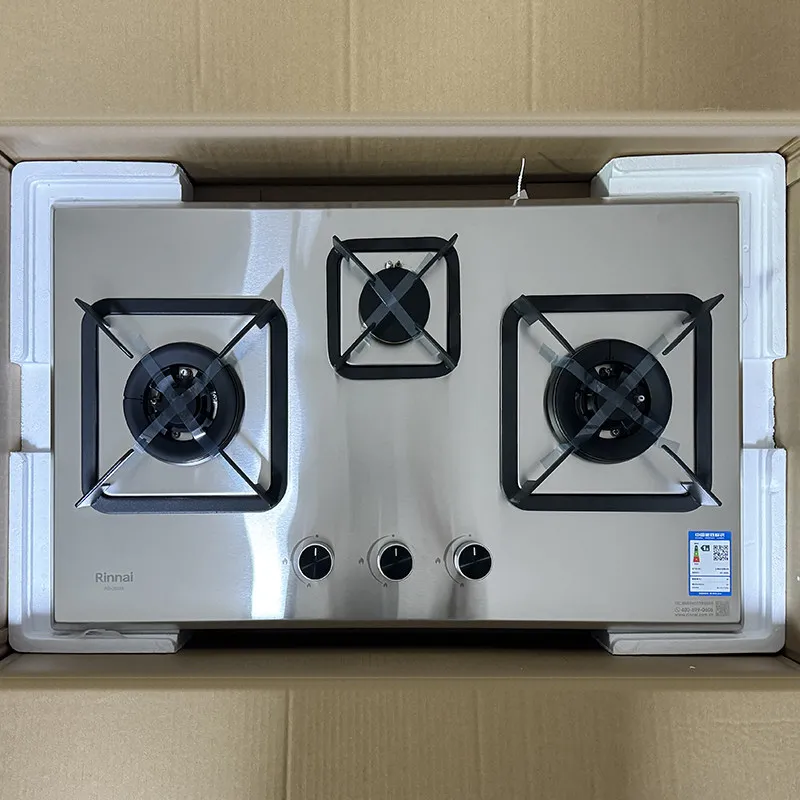 i Flame gathering 3SMS/G three-head stainless steel gas stove 3 eyes 5.0KW