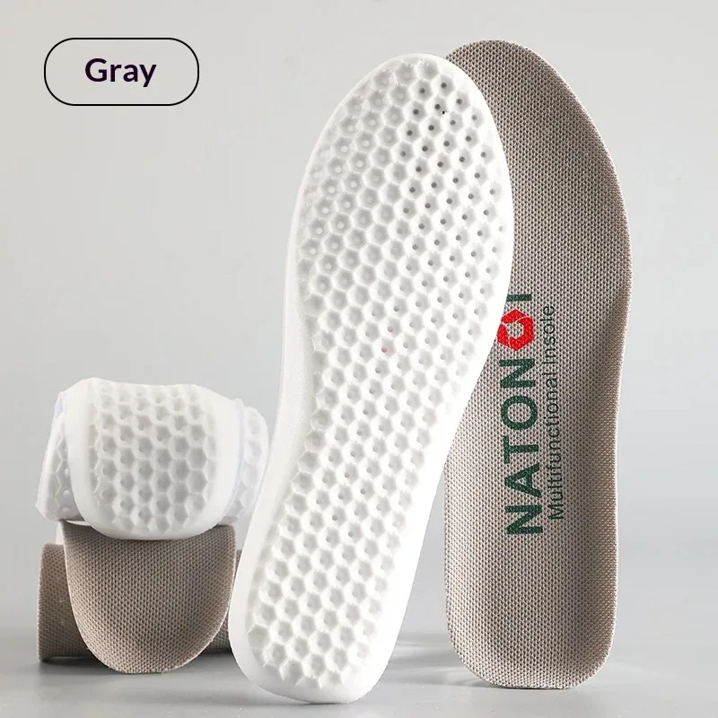 memory foam Sport Insoles Breathable Moisture-Wicking Shock-Absorbing Cloud-Like Cushion Comfort Casual Basketball Shoe Inserts