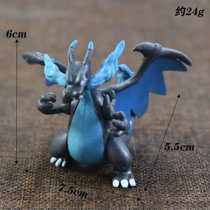 2024Anime Pokemon Figure Joint Lugia Mega Charizard XY Blastoise Grovyle Reshiram Yveltal Ho-Oh Action Figure Decoration Toys Gi