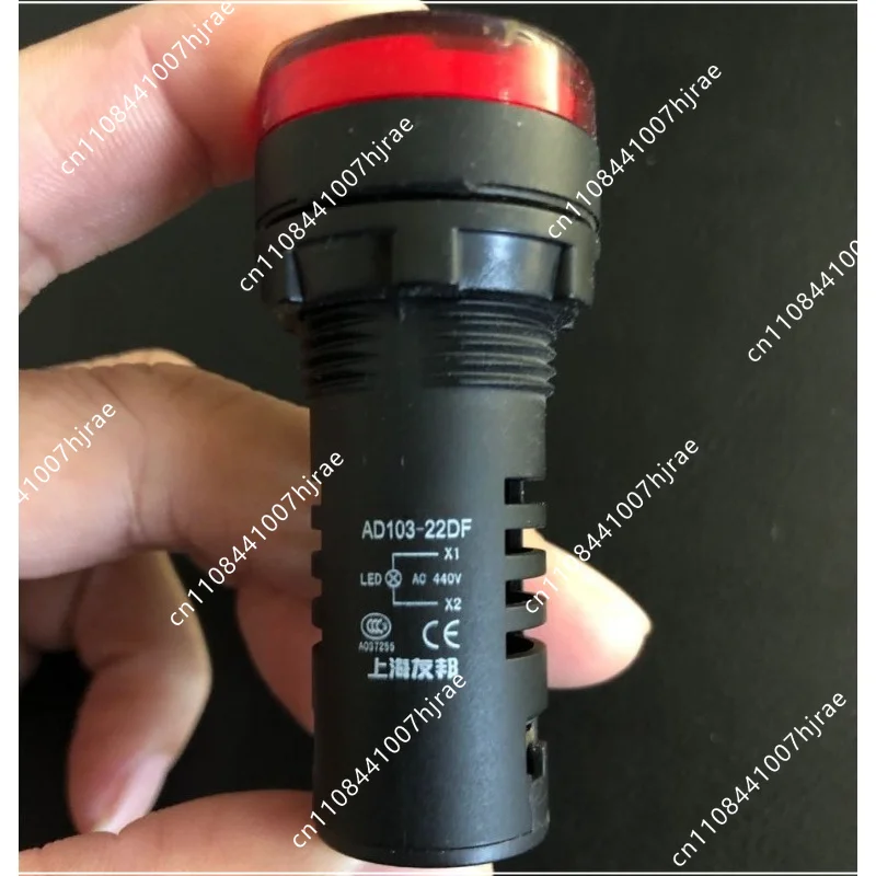 Indicator Light AD103-22DF Red 380V 440V Flashing Buzzer Signal Lamp Industrial New Unit Part Accessory 5pcs