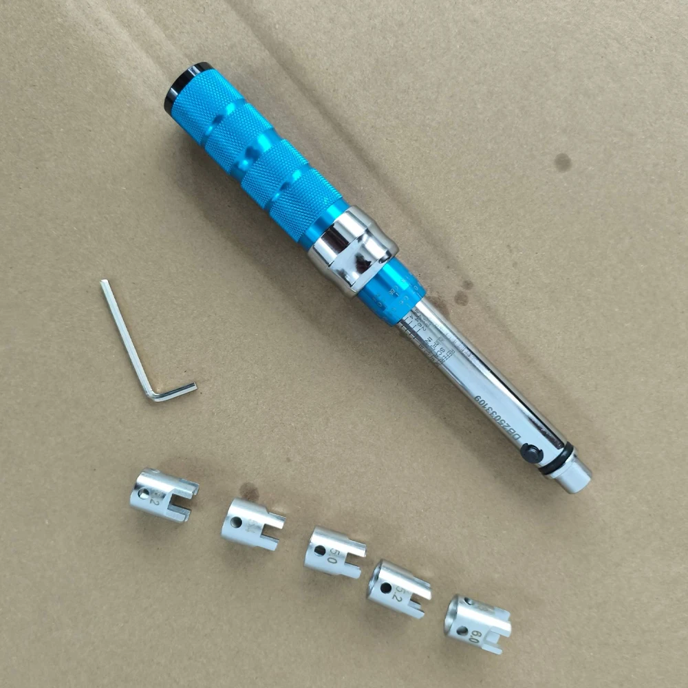 Spoke Torque Wrench Steel Torque Wrench Set 2-10 NM Spoke Tightening Torque Tool Precise Torque Spanner for Motorcycle