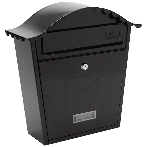 Household storage outdoor wall-mounted locking mailbox security key lock mechanism durable metal flip key