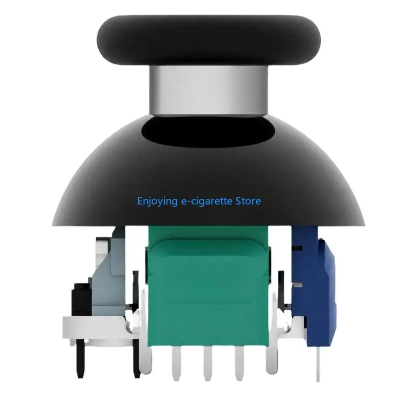Input Thumbstick Replacement Part with 320° Tension Rotation, Locking Cap Attachment, and Soldered Installation Y4QF