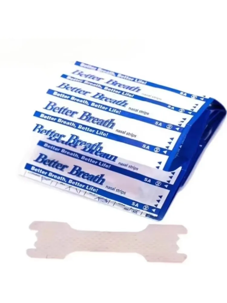5/20/50/100 pçs tiras nasais de respiração maneira certa parar de roncar tiras anti ronco mais fácil