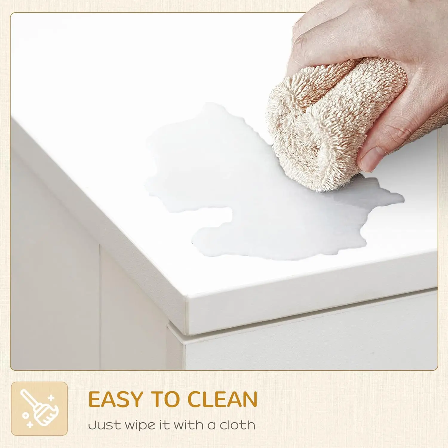 أثاث صندوق الكلاب مع وسادة ناعمة مقاومة للماء، طاولة نهاية بيت الكلاب مع درج، صندوق جرو للكلاب الصغيرة في الأماكن المغلقة مع