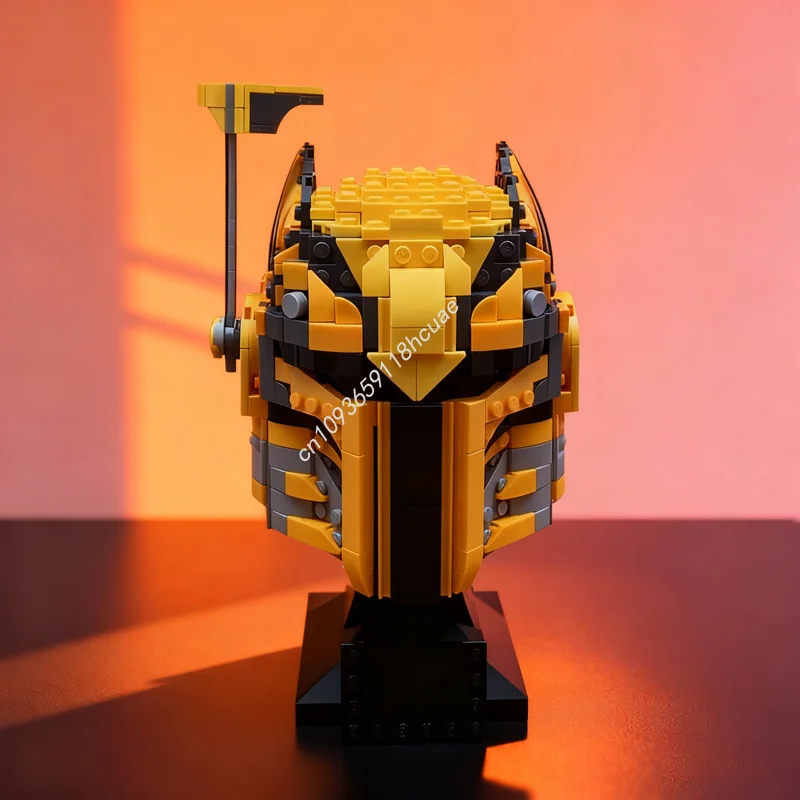 

714pcs MOC Helmet Ursa Wren Star Battle Model Building Blocks Christmas Gift Construction Assemble Toys Creative Kids Birthday