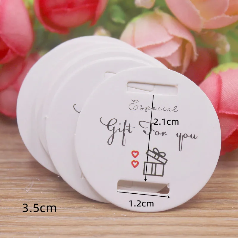 100pcs Kraft Brown/White Gift Tags with 20m Rope Thank You Paper Tags for Wedding Baby Shower Christmas Label Party Decoration
