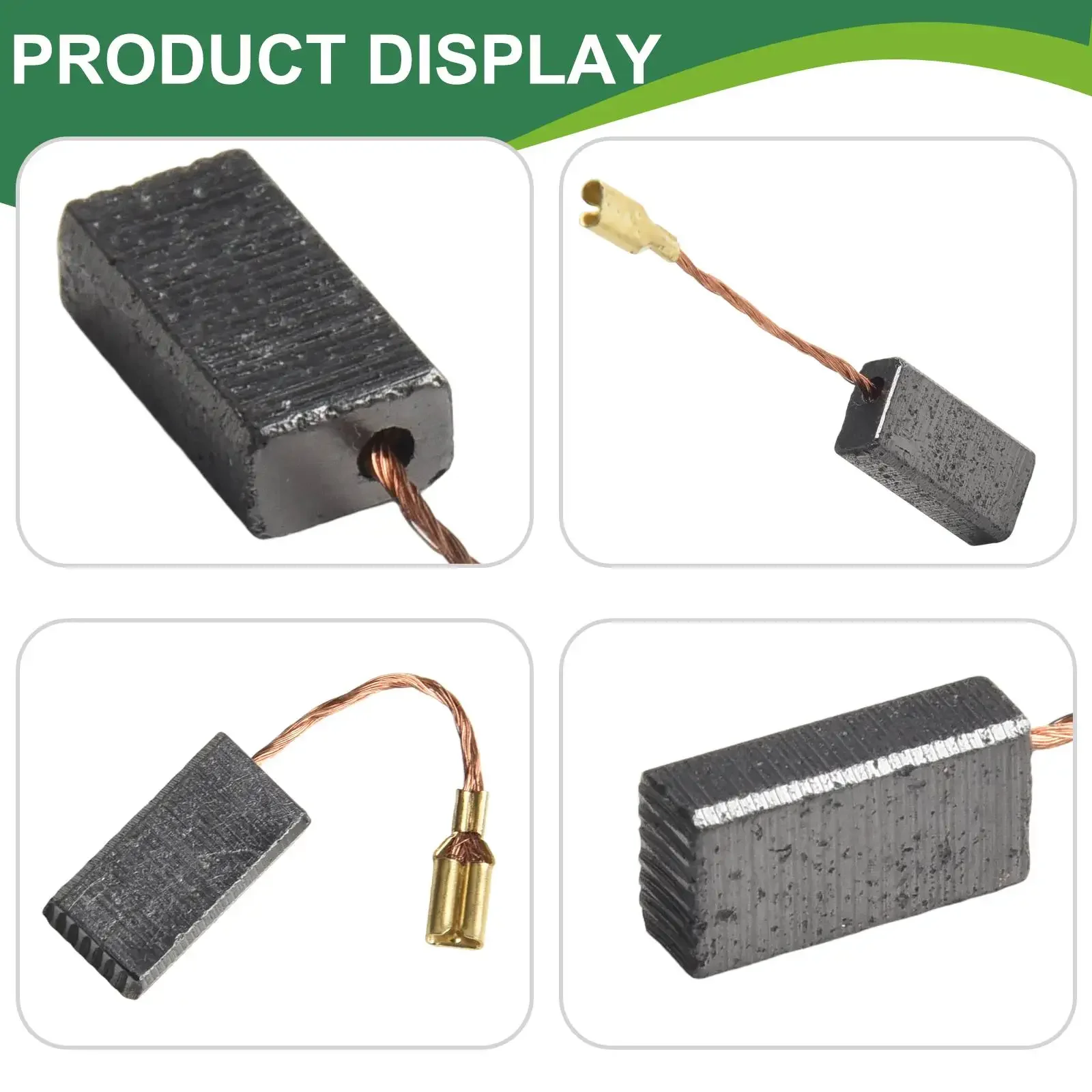 

New Practical Carbon Brush Carbon Brush Power Brush Repairing Part Carbon And Metal Carbon Brushes Electric Motor